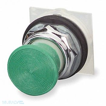 SCHNEIDER ELECTRIC Non-Illum Push Button Operator Green, 6B363