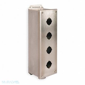 SCHNEIDER ELECTRIC Pushbutton Enclosure 12.74 in H304 SS, 2EP89