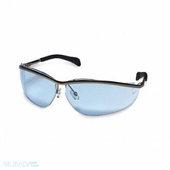MCR SAFETY Safety Glasses Light Blue, 3WMJ8