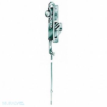 ADAMS RITE Deadbolt Med.Duty Satin Chrome, 2EUX2