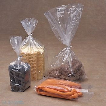 GRAINGER APPROVED Open End Poly Bag Flat PK200, 9AAE6