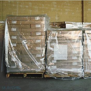 GRAINGER APPROVED Pallet Cover LDPE 3 mil Clear PK50, 2EWJ9