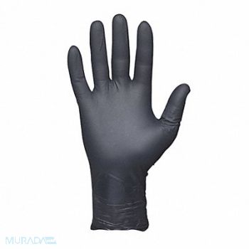 SHOWA Disposable Gloves Nitrile M PK50, 2EWW7