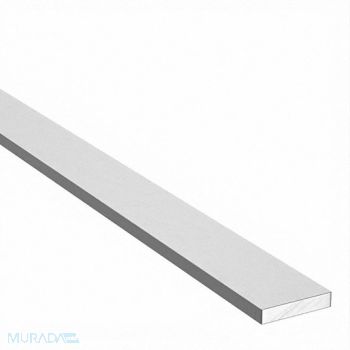GRAINGER APPROVED Flat Bar Stock Aluminum 3 in Over. W, 2EYW1
