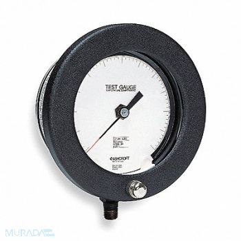 ASHCROFT D0815 Pressure Gauge 0 to 600 psi 6In 1/4In, 2RFF6