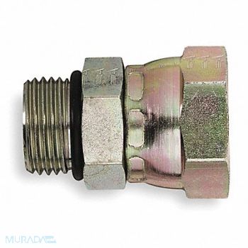 EATON AEROQUIP Hose Adapter 1/2 NPSM 1/2 ORB, 2F421