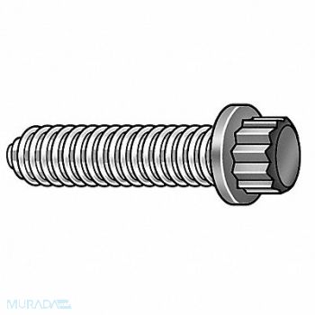 GRAINGER APPROVED Hex Cap Screw 3/8-16x1 PK870, 4RWY7