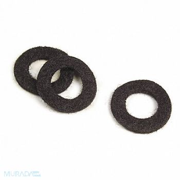 QUICKCABLE Protective Washer Top Post Black PK100, 2FGC5