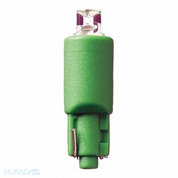 LUMAPRO Miniature LED Bulb T1-3/4 Green 0.24W, 2FNG6