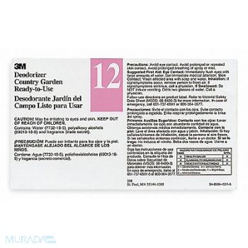 TOLCO Secondary Bottle Label Gloss Paper PK12, 2FP44