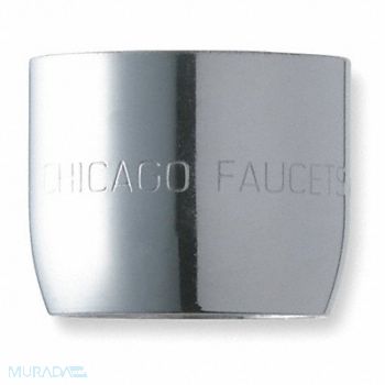 CHICAGO FAUCETS Aerated Outlet Brass 13/16 in - 24, 2FPL2
