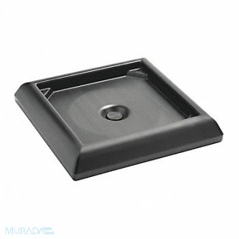 RUBBERMAID COMMERCIAL PRODUCTS D0241 Weighted Base 6 H x 24-1/2 W Blk, 2FTF6