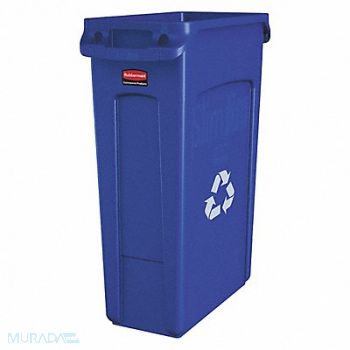 RUBBERMAID COMMERCIAL PRODUCTS Utility Container 23 gal Blue, 2FTG5
