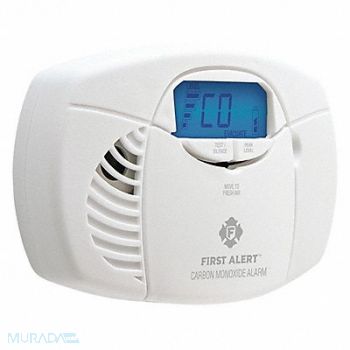 FIRST ALERT CO2 Alarm AA Alkaline Electrochemical, 2FTN1