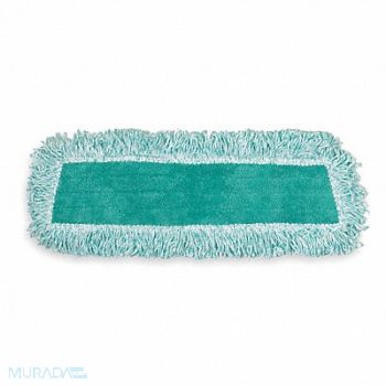RUBBERMAID COMMERCIAL PRODUCTS Dust Mop Green Microfiber, 2FTT8