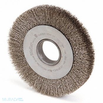 WEILER Wire Wheel Brush Arbor 8 in 1 in W, 2FX91