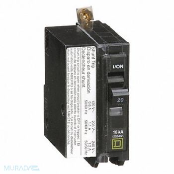 SQUARE D Circuit Breaker 20A Bolt On 120/240V 1P, 2GLC8