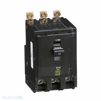 SQUARE D Circuit Breaker 40A Bolt On 120/240V 3P, 2GLL8