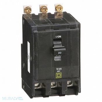 SQUARE D Circuit Breaker 90A Bolt On 120/240V 3P, 2GLN7