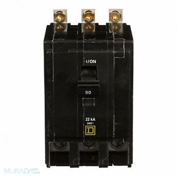 SQUARE D Circuit Breaker 90A Bolt On 120/240V 3P, 2GLN8