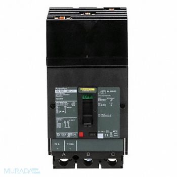 SQUARE D Circuit Breaker 70A 3P 600VAC HG, 2GNP6