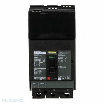 SQUARE D Circuit Breaker 110A 3P 600VAC HG, 2GNR9