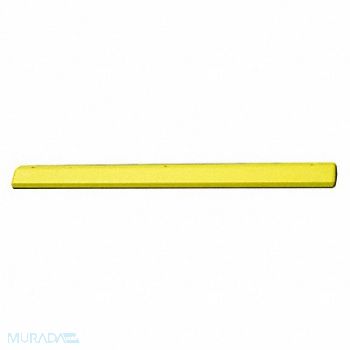 GRAINGER APPROVED Parking Curb 72 Yellow Polyethylene, 2GTG3