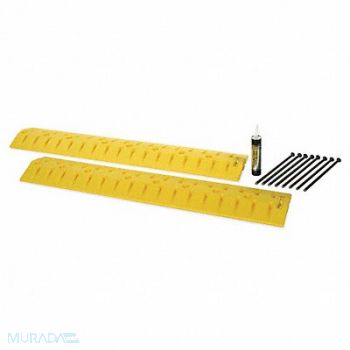 GRAINGER APPROVED Cable Protector Drop Over 2 Channel 9ft., 2GTG7