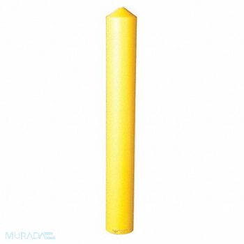 GRAINGER APPROVED E7132 Bollard Cover 6 In Dia 56 In H Yellow, 2GTG9