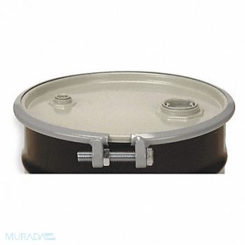 GRAINGER APPROVED Transport Drum Black 18ga 1.2mm, 2GTW7