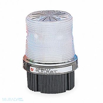FEDERAL SIGNAL Hearing Impaired Clear Strobe, 2GUA9