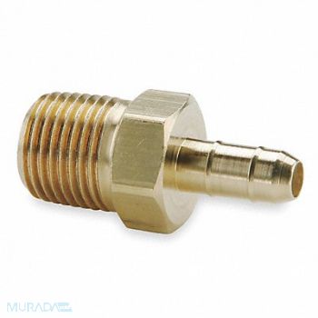 PARKER Male Connector 1/2 In Tube Size Brass, 2GUR5