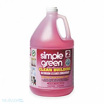 SIMPLE GREEN Bathroom Cleaner 1 gal Jug PK2, 2GVN7