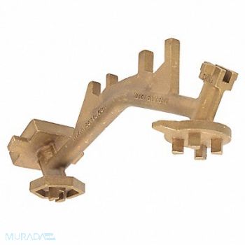 GRAINGER APPROVED Drum Bung Wrench 13 in L Curved, 2GWZ4