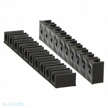 GRAINGER APPROVED Tube Rack 5Channels 1/2 Max OD PK2, 2HAC3