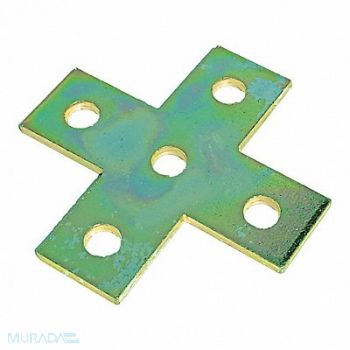 GRAINGER APPROVED Cross Plates Steel, 2HAF8