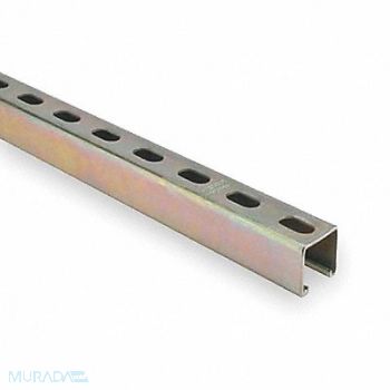 SUPERSTRUT Strut Channel Steel Overall L 20ft, 3ULX2
