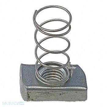 GRAINGER APPROVED Spring Nut 304 SS Overall W 3/4in PK25, 2HAN4