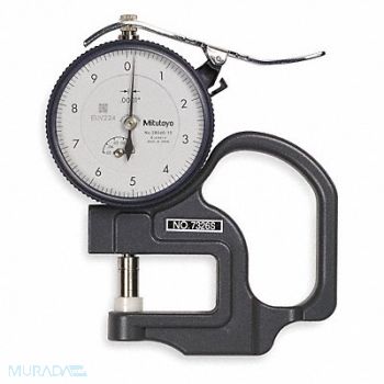 MITUTOYO Dial Thickness Gauge Accuracy +/-0.0002, 2HB39