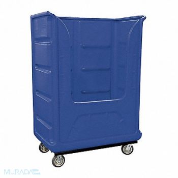ROYAL BASKET TRUCKS Poly Bulk Truck 48 cu ft Blue, 2HEJ7