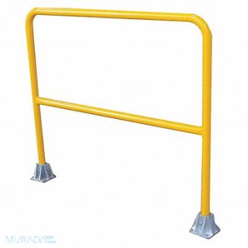 GRAINGER APPROVED Hand Rail Section L 6 Ft, 2HET1