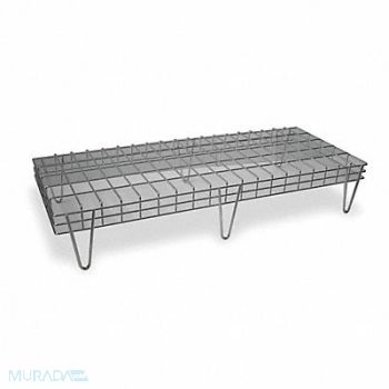 GRAINGER APPROVED Low Prof Dunnage Rack 1400 lb Wire 60 W, 2HFX8