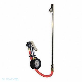 WESTWARD Inflator Gauge 0 to 220 psi, 2HKX4