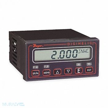 DWYER Digital Panel Meter Pressure, 2HLL8