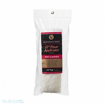 BESTT LIEBCO Floor Applicator Pad White 12 L 2 1/2 W, 2HNL5