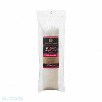 BESTT LIEBCO Floor Applicator Pad White 16 L 2 1/2 W, 2HNL6