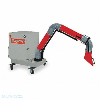 DAYTON Industrial Air Cleaner 8 ft Arm L, 2HNT2