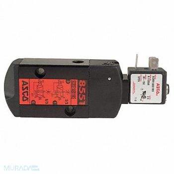 ASCO Solenoid Valve 3/2 to 5/2 1/4 In 24VDC, 2HTP3