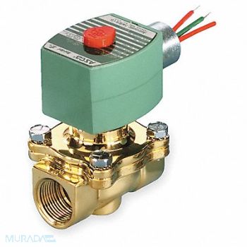 REDHAT Solenoid Valve Brass NC Air Inert Gas, 2HTR3