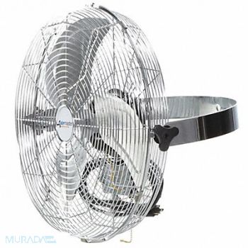 AIRMASTER FAN Light Dty Indstrl Fan 18 Blde Dia 3Spd, 2HYH2